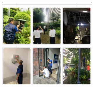 中奥物业-迅速应对台风“浪卡” 保障海口一小区业主人身财产安全