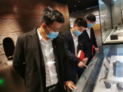 河北公司机关党支部参观“抗日烽火，英雄河北”主题展 开展党史学习教育
